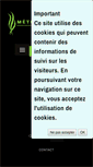 Mobile Screenshot of metissagecoiffure.com